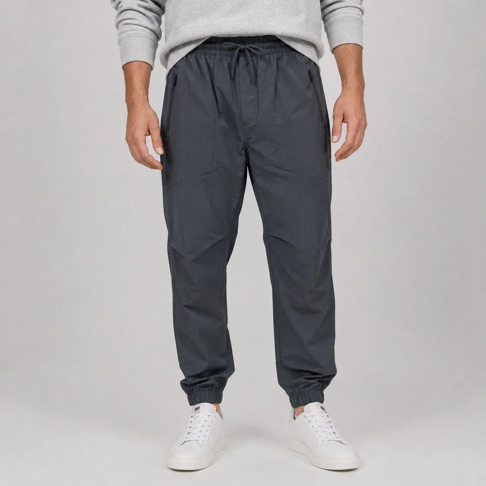 American Eagle Airflex+ Tech Jogger Gorpcore Mens Gray Athletic Pants Medium